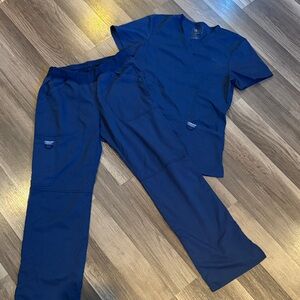 Cherokee Royal Blue Workwear Scrub Pants